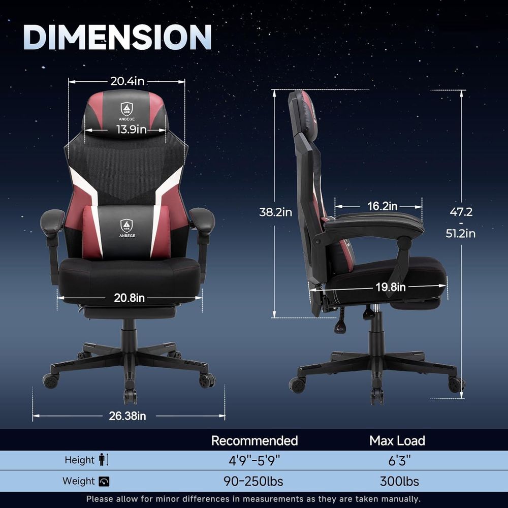 Ergonomic Mesh Video Gaming Ch - огляд і ціна Video Gaming & Esports Usd Acc